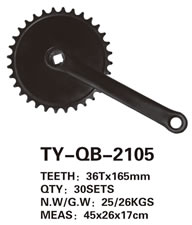 Chainwheel & Crank TY-QB-2105