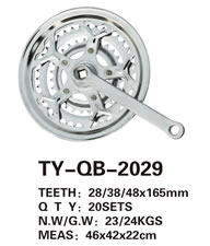 Chainwheel & Crank TY-QB-2029
