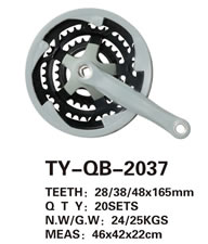 Chainwheel & Crank TY-QB-2037