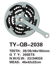 Chainwheel & Crank TY-QB-2038