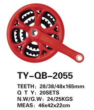 Chainwheel & Crank TY-QB-2055