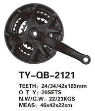 Chainwheel & Crank TY-QB-2121