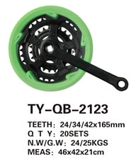 Chainwheel & Crank TY-QB-2123