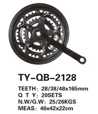 Chainwheel & Crank TY-QB-2128