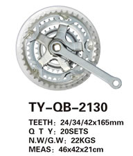 Chainwheel & Crank TY-QB-2130