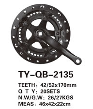 Chainwheel & Crank TY-QB-2135