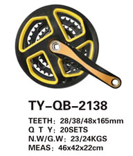Chainwheel & Crank TY-QB-2138
