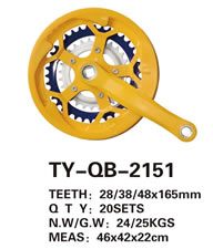 Chainwheel & Crank TY-QB-2151