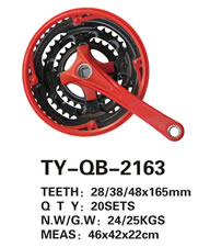 Chainwheel & Crank TY-QB-2163